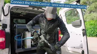 Hilltip WeedStriker™ Hotwater weedcontrol unit