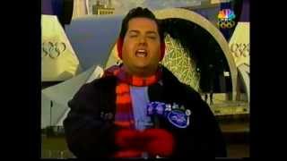 Ross the Intern Wears Earbags in 2002 at the Winter Olympics