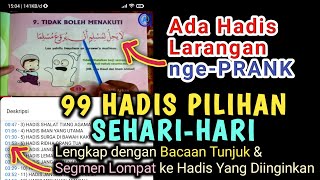 99 Hadis Sehari Hari || Lengkap dengan Bacaan ditunjuk + Tulisan Arab + Arti #hadees #hadith #hadis