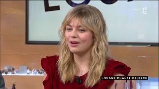 Louane chante Delpech - C à vous - 15/12/2016