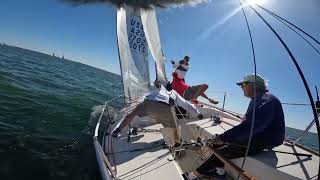 J24 racing on Rally, Circuit stop #1, race2 @rushcreekyachtclub7644 Tactics and onboard, #j24