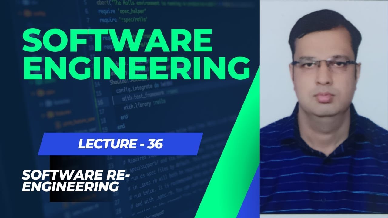 Lecture 36 Software Re Engineering Software Engineering Youtube