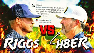 Riggs Plays An Internet Troll In A Match | H8ER EP1
