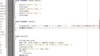 File Structures Lab Program 3