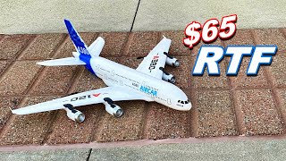 $65 RC Smart Jet Micro Airbus - Smart Stabilization RTF WLtoys a120-a380 - TheRcSaylors