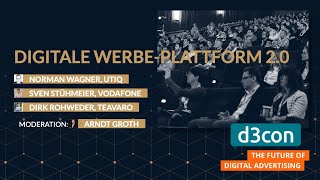 d3con Conference 2024: Digitale Werbe Plattform 2 0