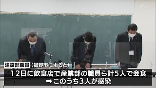 【新型コロナウイルス】裾野市職員　新たに4人会食で感染か（静岡県）