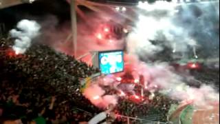 Aris Thessaloniki - supporters, choreos, ultras 2010