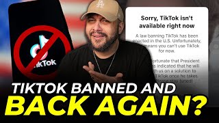 AMERICA Reacts To The 12 Hour TIKTOK BAN! 🤣