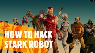 HACKING an entire army of STARK ROBOTS... 🤖 Fortnite