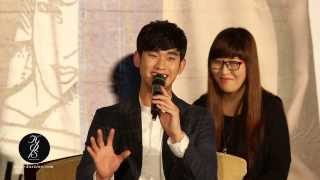 【K‪OSZINE】김수현 Taiwan Fan Meeting Press Conference（都教授笑場）