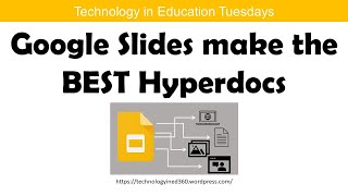 Google Slides make the BEST Hyperdocs