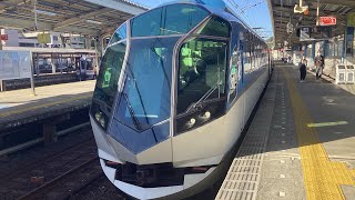 50000系SV02特急しまかぜ賢島行き鳥羽駅発車