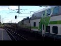 finnish intercity2 train 965 stops at karjaa with sr1 traction