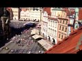 czechy praga panoramiczny widok z hradczan most karola spacer po starym mieście