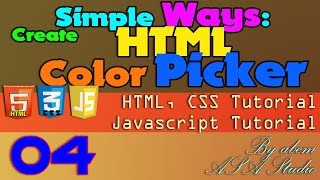 Create HTML Color Picker [Simple Way] 04 Load and Display Color List with Javascript [Javascript PHP