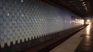 Ukrainian Metro Subway Train @ Kharkov