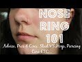 NOSE PIERCING 101 | Advice, Pros & Cons, Stud VS Hoop, Care + PHOTOS NOSE PIERCING 101 | Advice, Pros & Cons, Stud VS Hoop, Care + PHOTOS