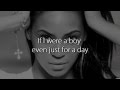 Beyonce - If I Were A Boy lyrics on screen HD