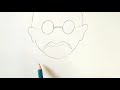 mahatma gandhi drawing easy how to draw mahatma gandhi gandhi ji drawing easy mousumi zone