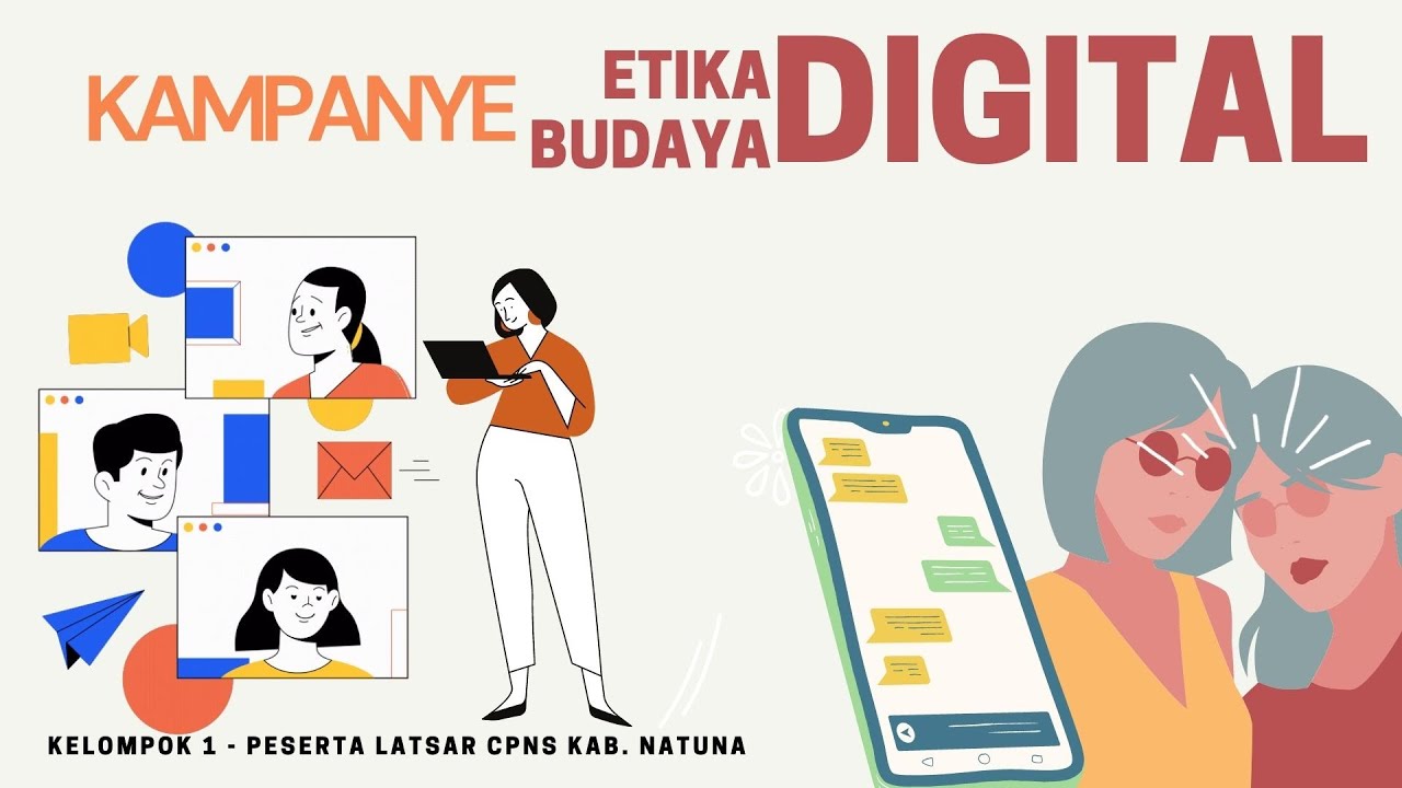 Videografis Budaya Literasi Digital Dan Etika Literasi Digital - YouTube