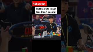 6 year old Childern solve rubik's cube 2x2 respect for 💯👹