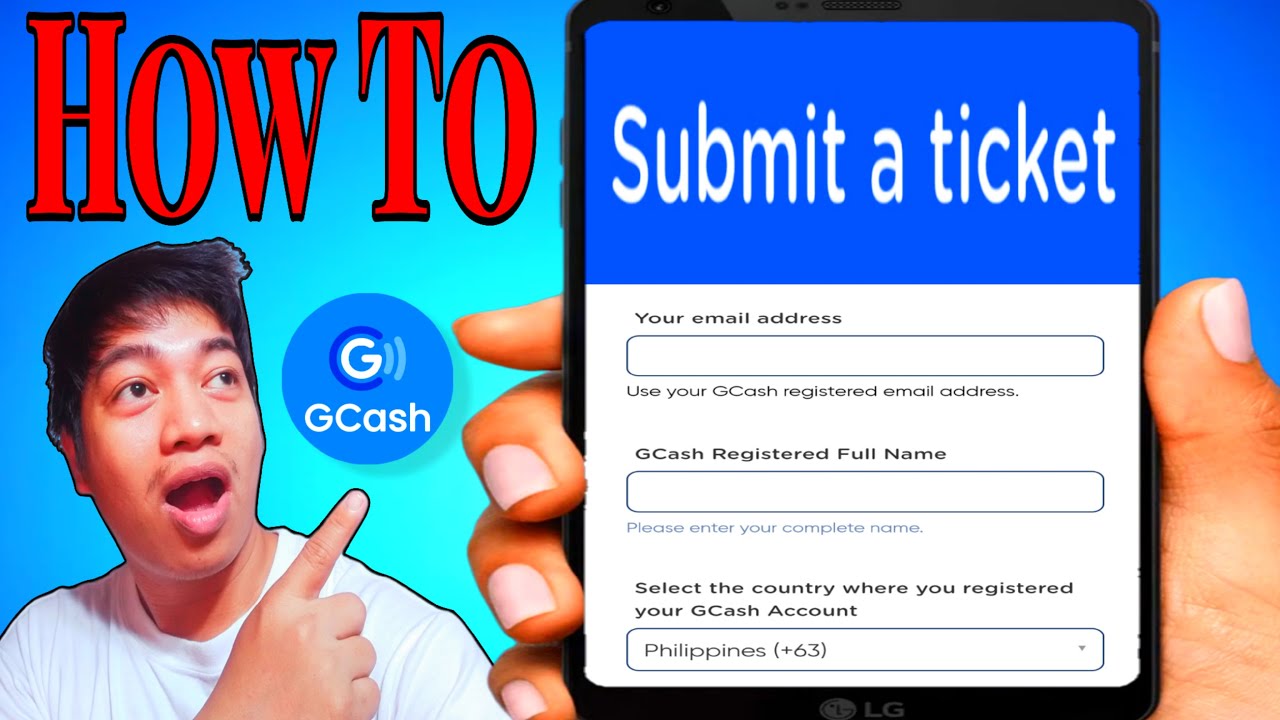 How To Submit A Ticket In Gcash 2025 Youtube