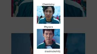 Physics vs Chemistry | Which one is tough for you? #shorts #sciencememes