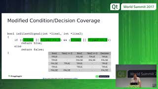 QtWS17 - Test coverage of Qt C++ and QML, Harri Porten, froglogic