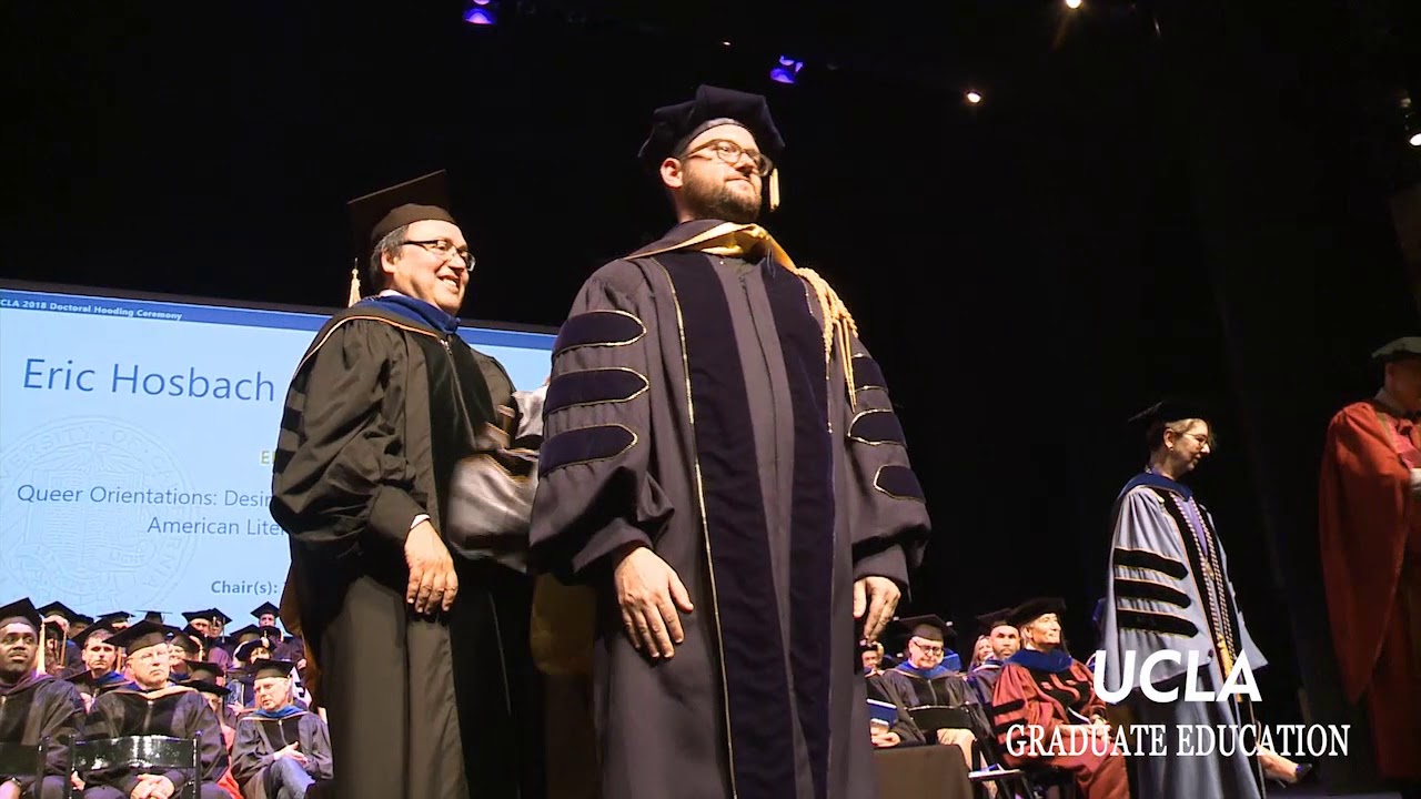 Doctoral Hooding Ceremony 2018 Commencement Conferral Of Degrees