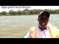 BOAT RIDE KISUMU HIPPO POINT BEACH