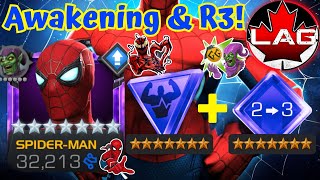 7-Star Tech Awakening Gem \u0026 2-3 Rank Up Gem! The Goat Stark-Enhanced Spider-Man! Rank 3 #20! - MCOC