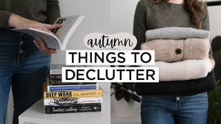 10 Things to DECLUTTER This Fall 🍂 | Post-Lockdown Decluttering Ideas
