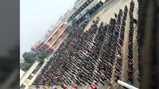 Morning prayer of Government primary school giaspura ludhiana