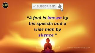 Amazing Buddha Quotes On Silence That Will Make You Feel Calm | Quotes In English
