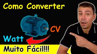 Como CONVERTER CV em WATTS (Potência Mecânica em Potência Elétrica)!!!