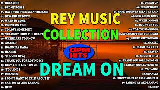 DREAM ON 💥 NONSTOP EMERSON CONDINO💥THE BEST OF REY MUSIC COLLECTION OPM HITS, SLOW ROCK LOVE SONGS