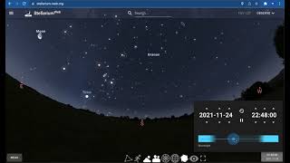 Introduction to Stellarium Web