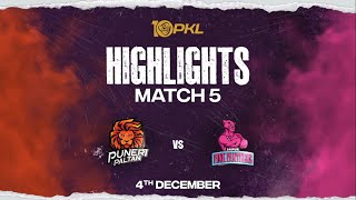 Match Highlights: Puneri Paltan vs Jaipur Pink Panthers | December 4 | Pro Kabaddi Season 10