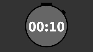 10 Seconds Countup Timer ‐ Animated