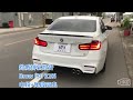 鈞威排氣設計 bmw f30 320i 中尾段四出