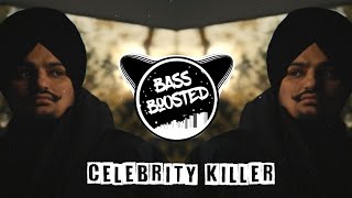 Celebrity Killer [BASS BOOSTED] Sidhu Moosewala | Tion Wayne |  Latest Punjabi Songs 2021