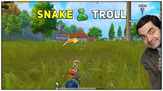 Snake Troll Fail 😭 | Pubg Funny Video #shorts #youtubeshort