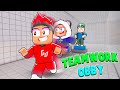 Obby Tapi KERJASAMA! [Teamwork Puzzles] (Roblox Malaysia)