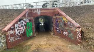 Walking Dismantled Rail Line in Ballarat, Australia