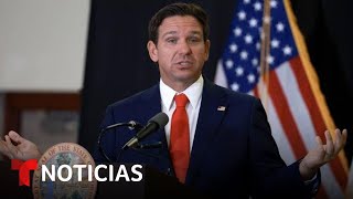 Ron DeSantis dice que cooperará con la política migratoria de Trump | Noticias Telemundo