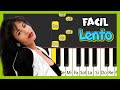 Selena - Como La Flor - TUTORIAL PIANO FÁCIL Lento