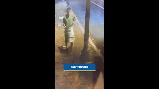 Georgetown keg thrower arrested, Trump Triumphal Arch update, Flags In ceremony | Morning Minute