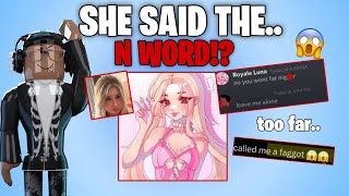 This CANCELLED RH CREATOR Said The N-WORD.. RoyaleLuna - Exposed For GOOD. | Roblox Rant 2025