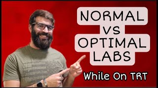 NORMAL vs OPTIMAL LAB LEVELS For TRT || Optimal Testosterone Levels || TRT Protocol Labs